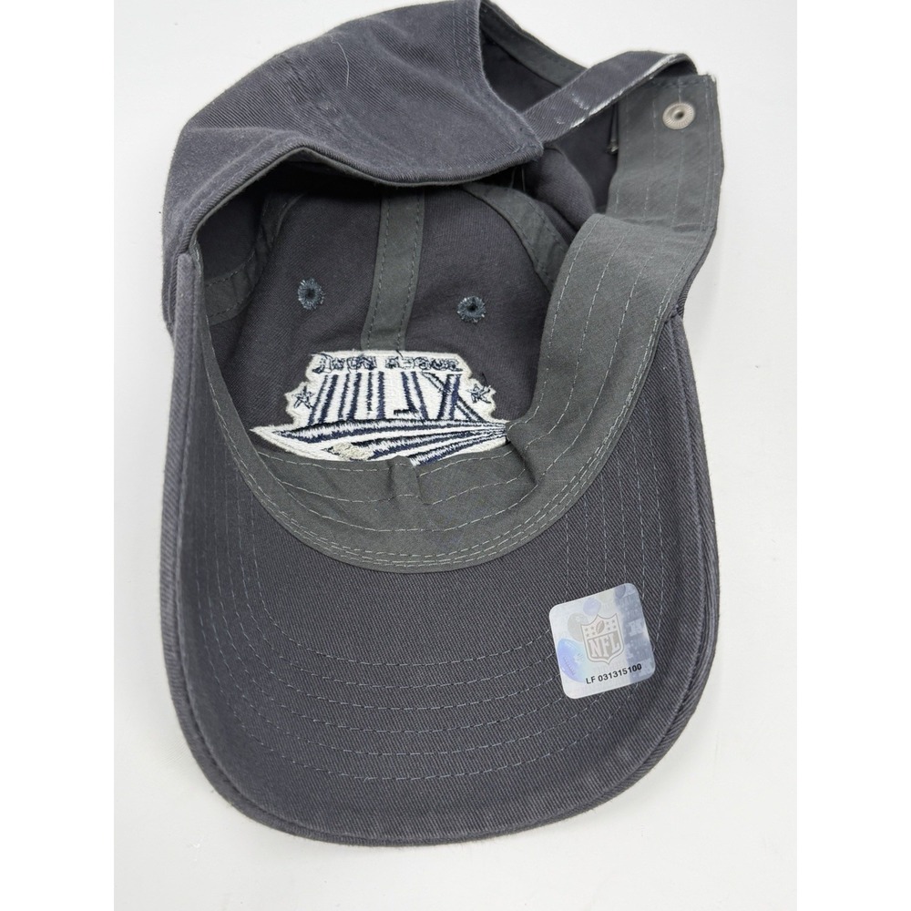 Super Bowl XLIII Hat Tampa Bay 2009 NFL Reebok Strapback Cap Black - Picture 6 of 6